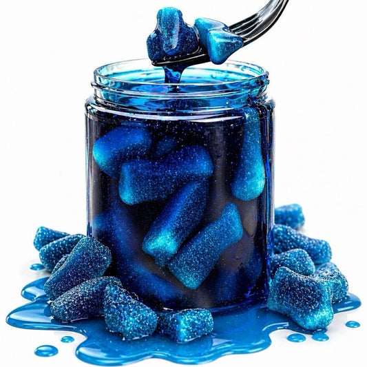 Blue Gooey Gummies Sour Blue Mix 300g - Wholesale  (SRP: 9.99)